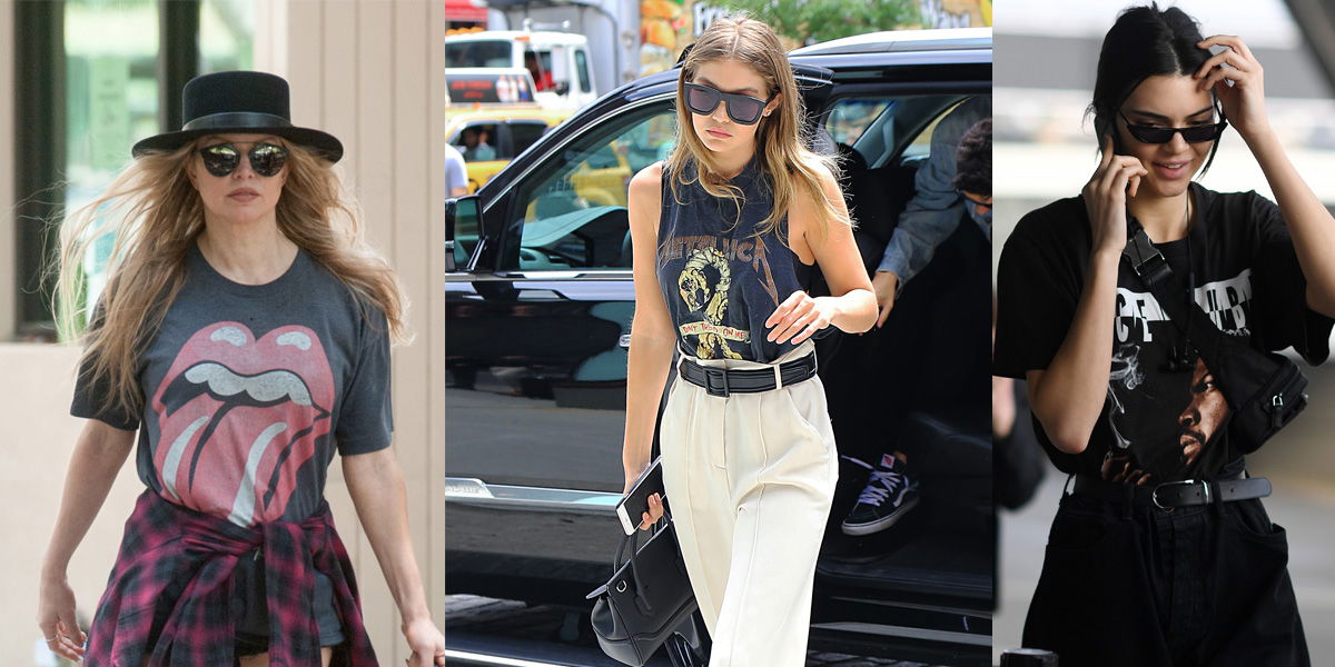 Coole Bandshirts – der neue Streetsyle-Trend