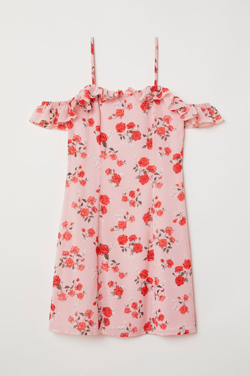 Cold-Shoulder-Kleid von H&M
