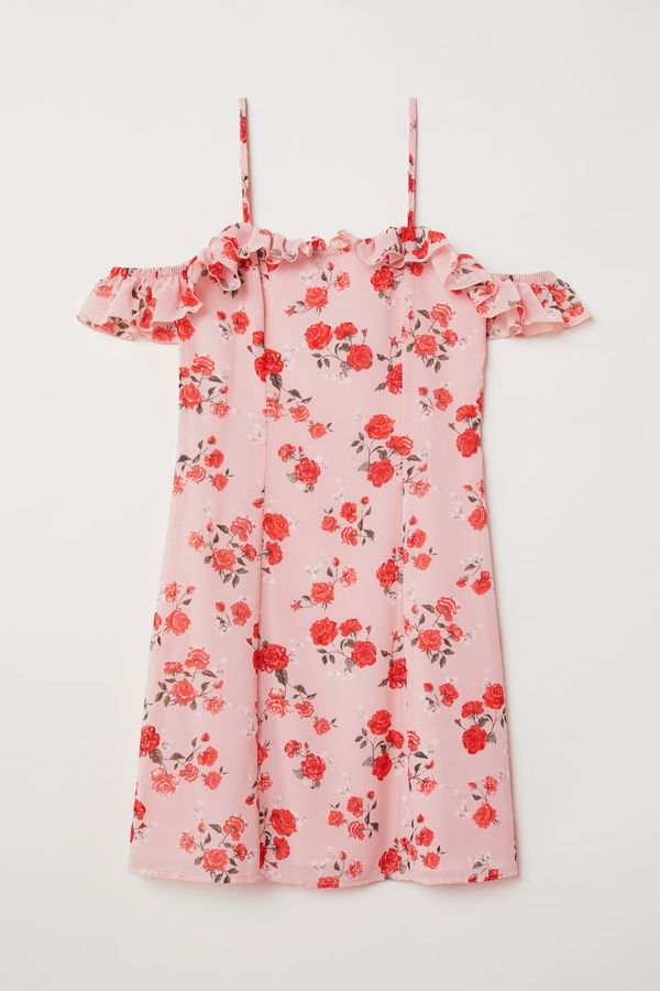 Cold-Shoulder-Kleid von H&M