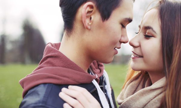 Der erste Kuss