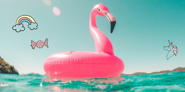 Ciao Einhorn, jetzt kommt der Flamingo!