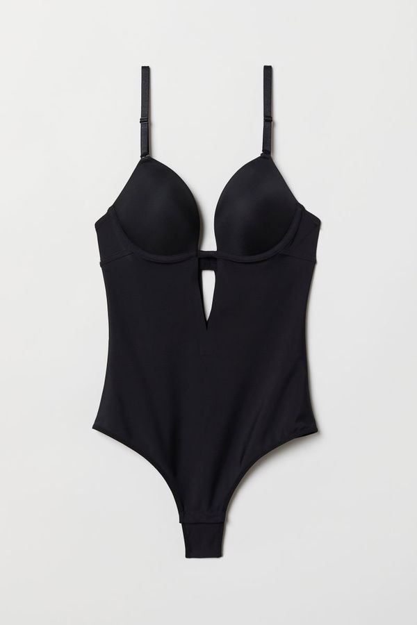 Schwarzer Body von H&M