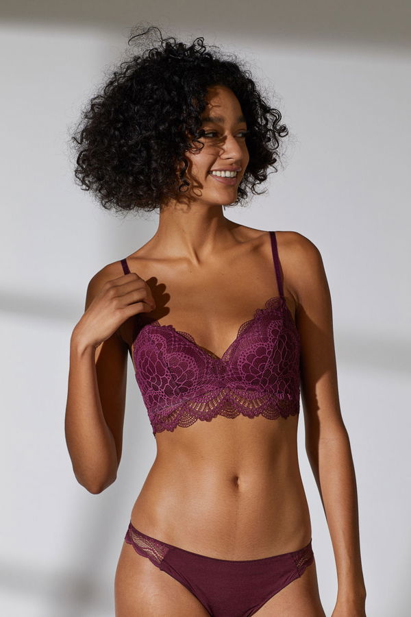 Dunkelrotes Set von H&M