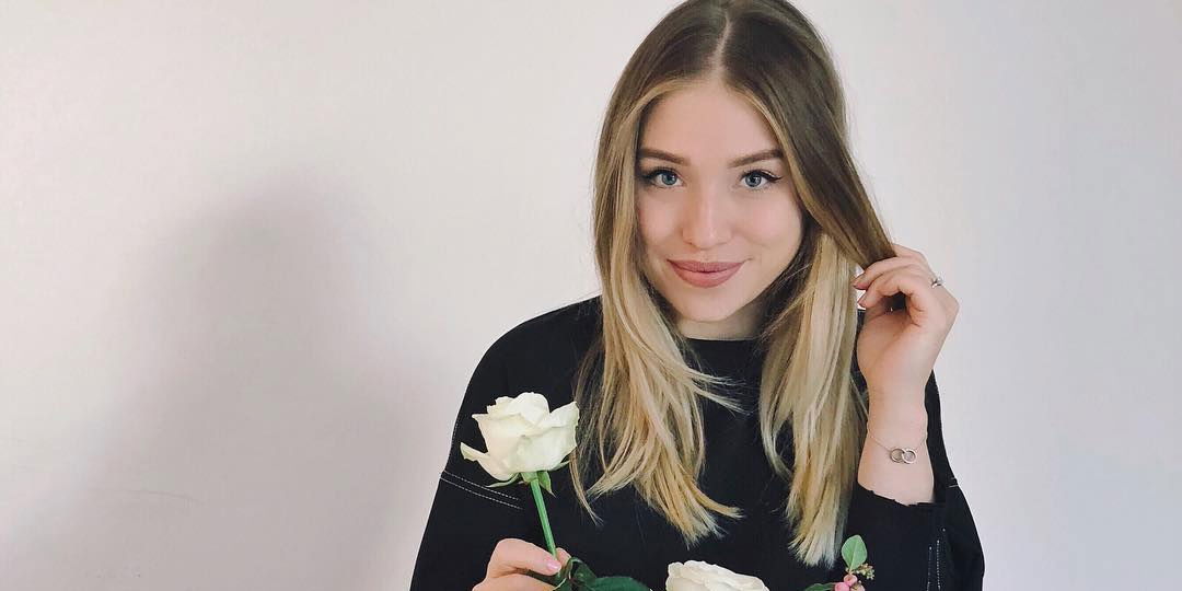 Bibi zeigt das Gesicht von Baby Lio