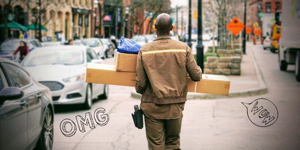 Whaaaat? DHL-Bote stellt vermissten Jungen zu!