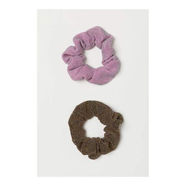 Glitzer-Scrunchies von H&M