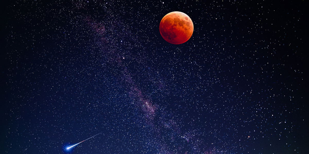 Totale Mondfinsternis: Wann kann man den Blutmond sehen?