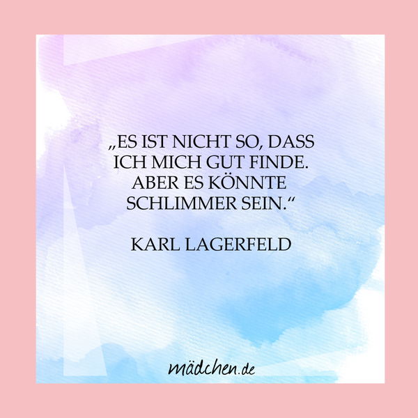 Karl über sich selbst