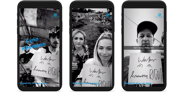 Snap for Water: Snpachat nutzen und anderen Menschen helfen