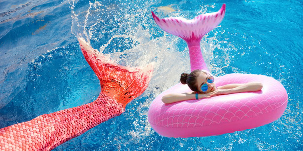 Sommer-Trend 2019: Meerjungfrau-Schwimmring